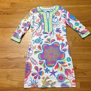 Gretchen Scott Split Neck Jersey dress Gretchen‎ Scott